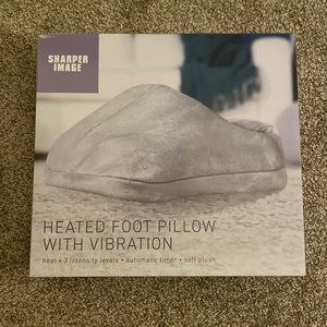 Heated Foot Pillow with Vibration NEW